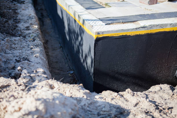 Professional Emergency Waterproofing technician working in Saint Bernice, IN